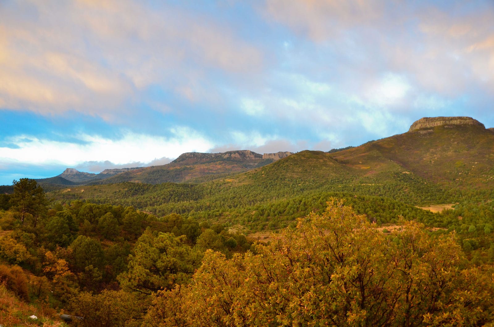 Raton Pass Colorado Autumn Scenery