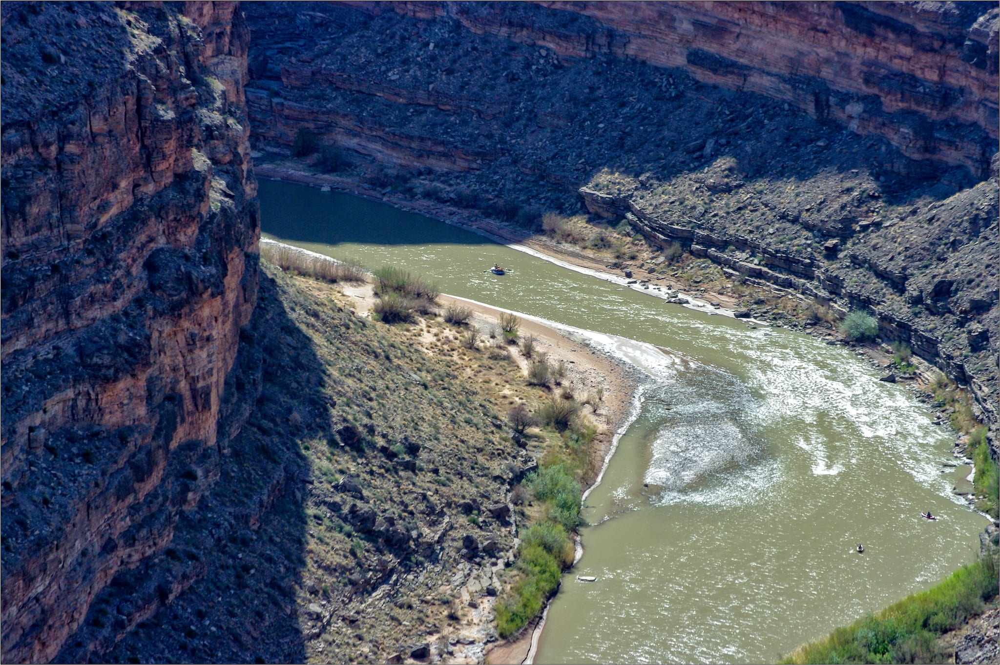 San Juan River Rafting Goosenecks Utah