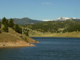 Skaguay Reservoir Victor Colorado Pikes Peak