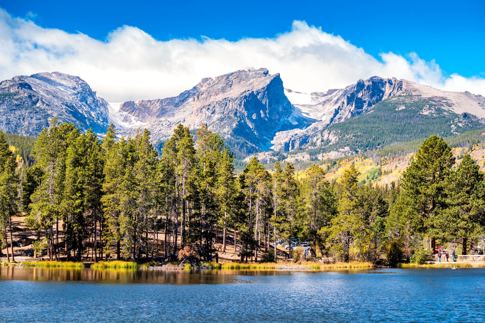 sprague lake rocky mountain national park