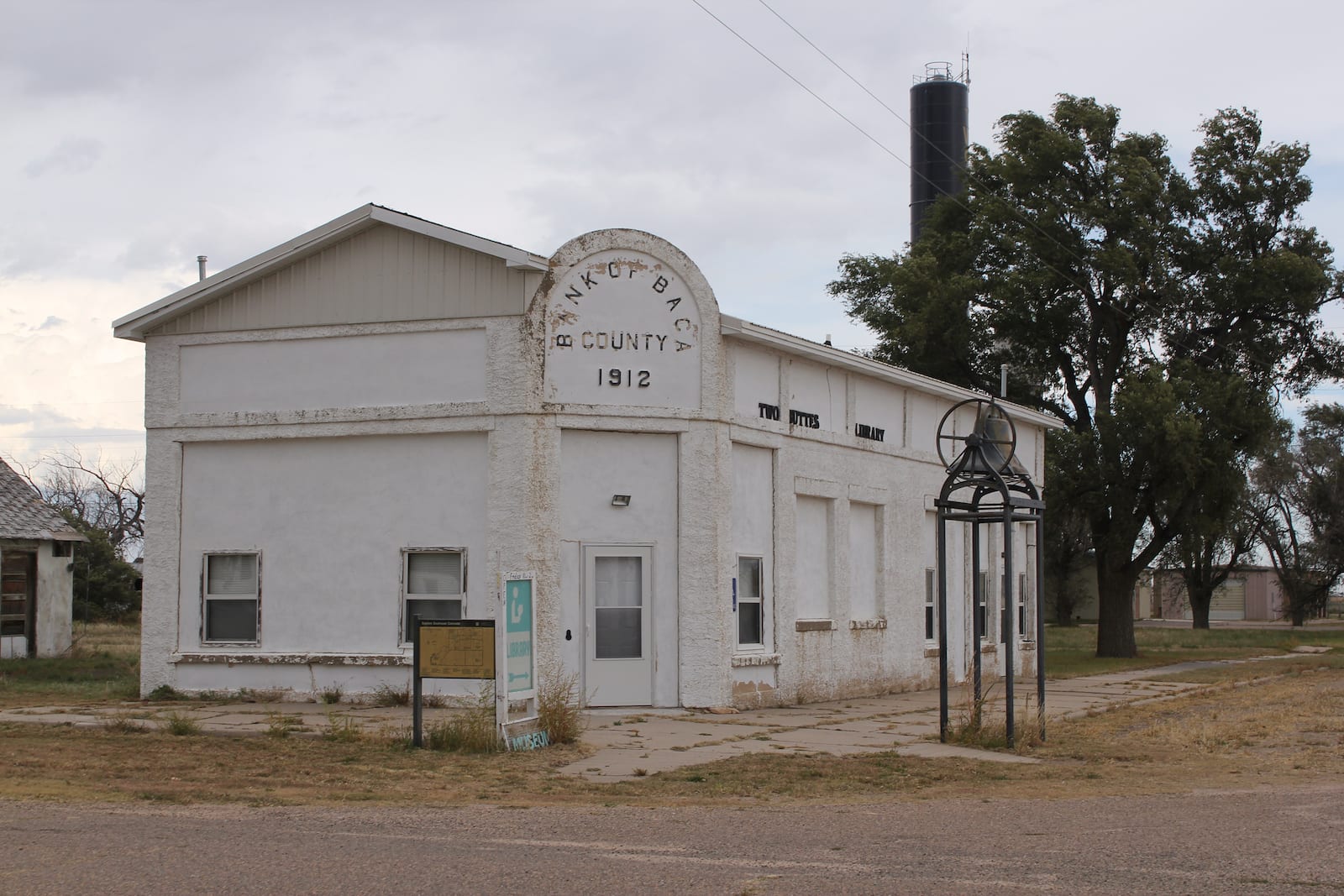 Two Buttes Library Colorado Old Bank of Baca County Building