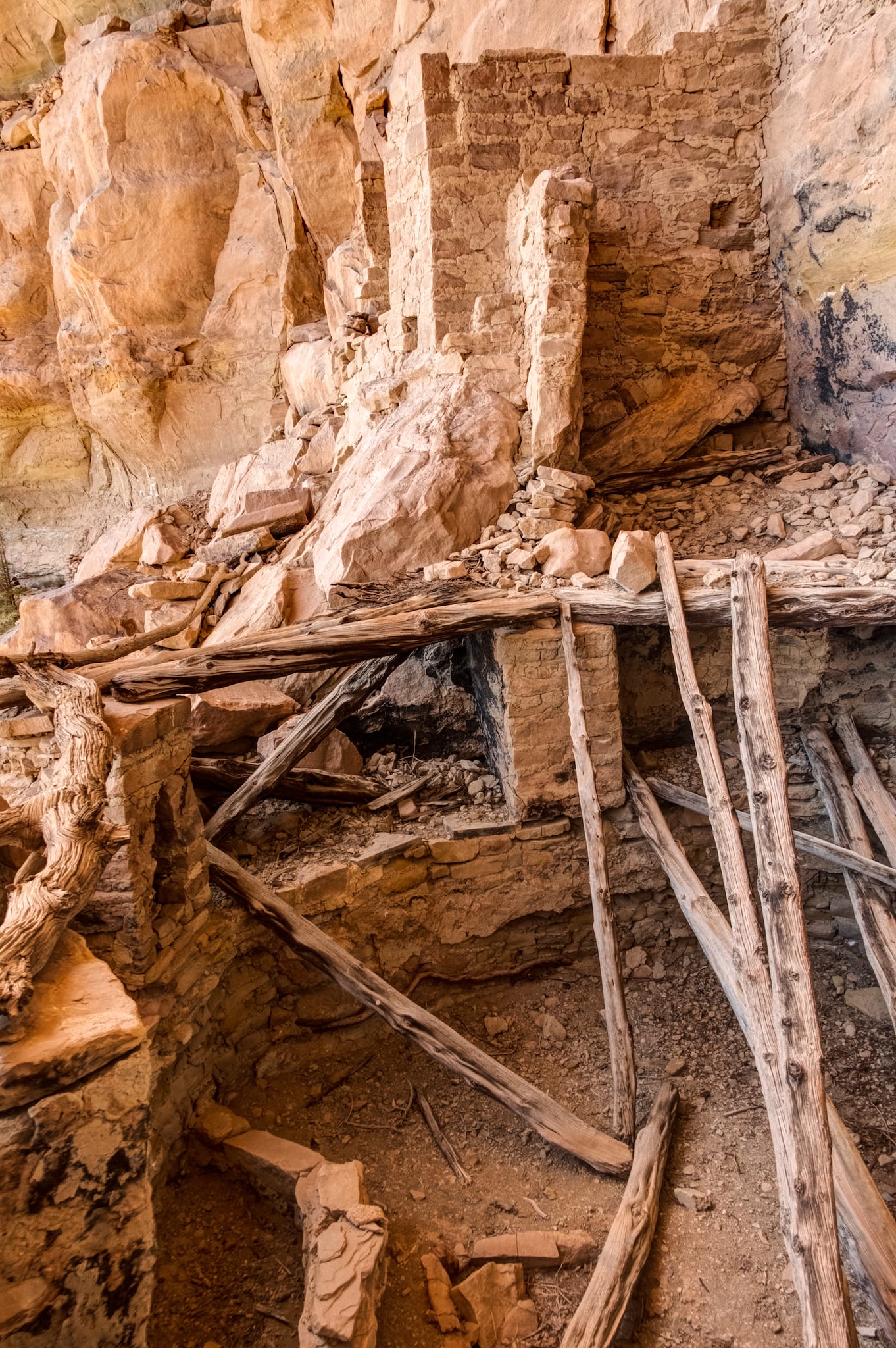 Ute Mountain Tribal Park Collapsed Kiva Ruin