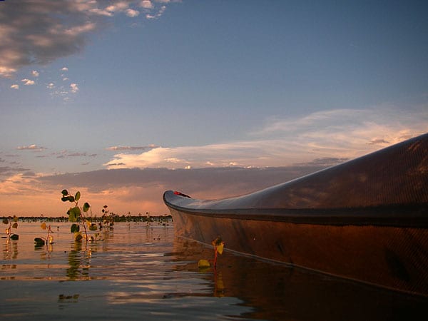 Boyd Lake Colorado Sunset Paddling