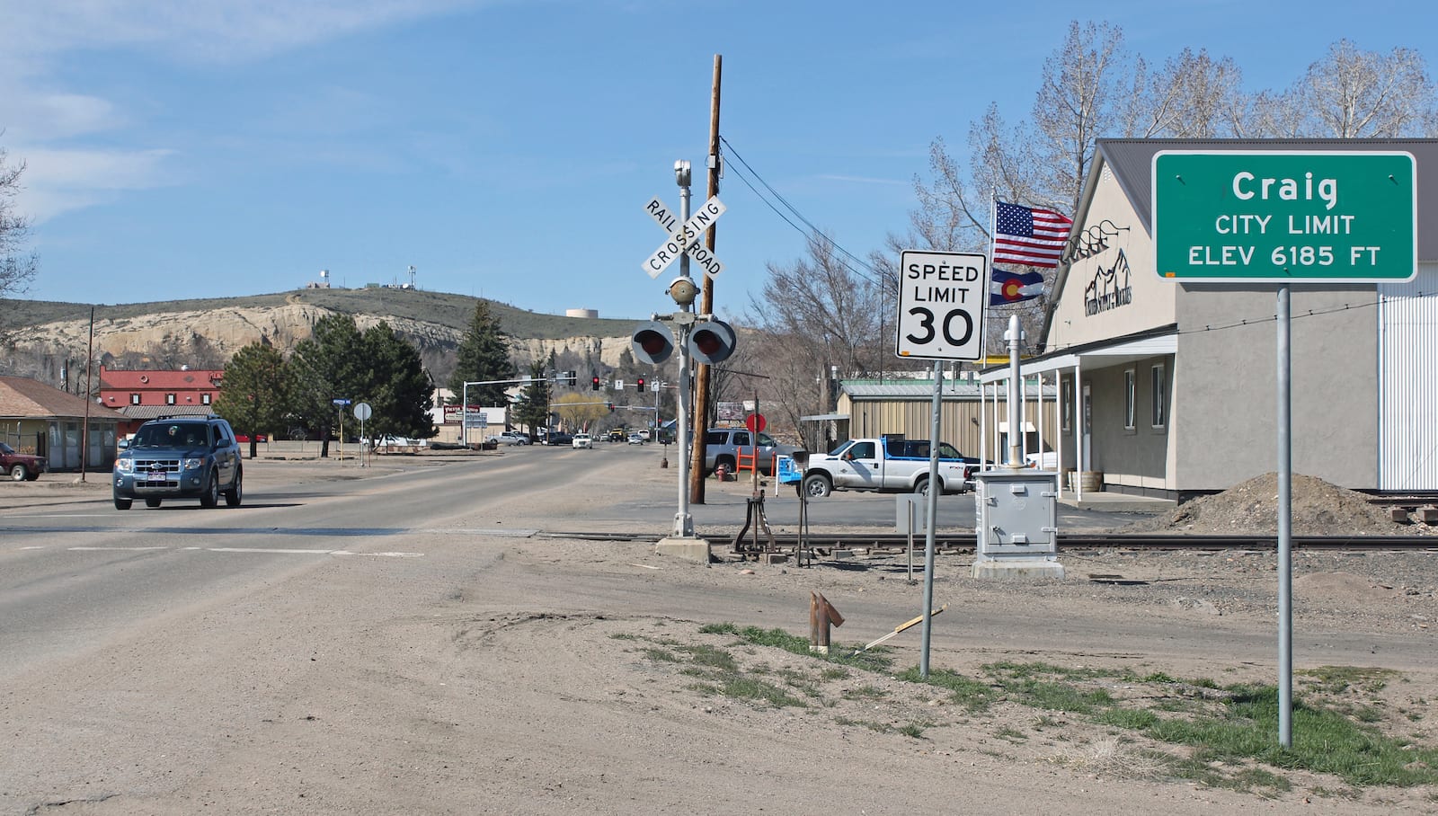 Craig Colorado City Limit Sign