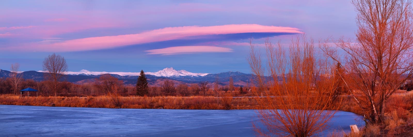 Golden Ponds Park Sunrise Longmont CO