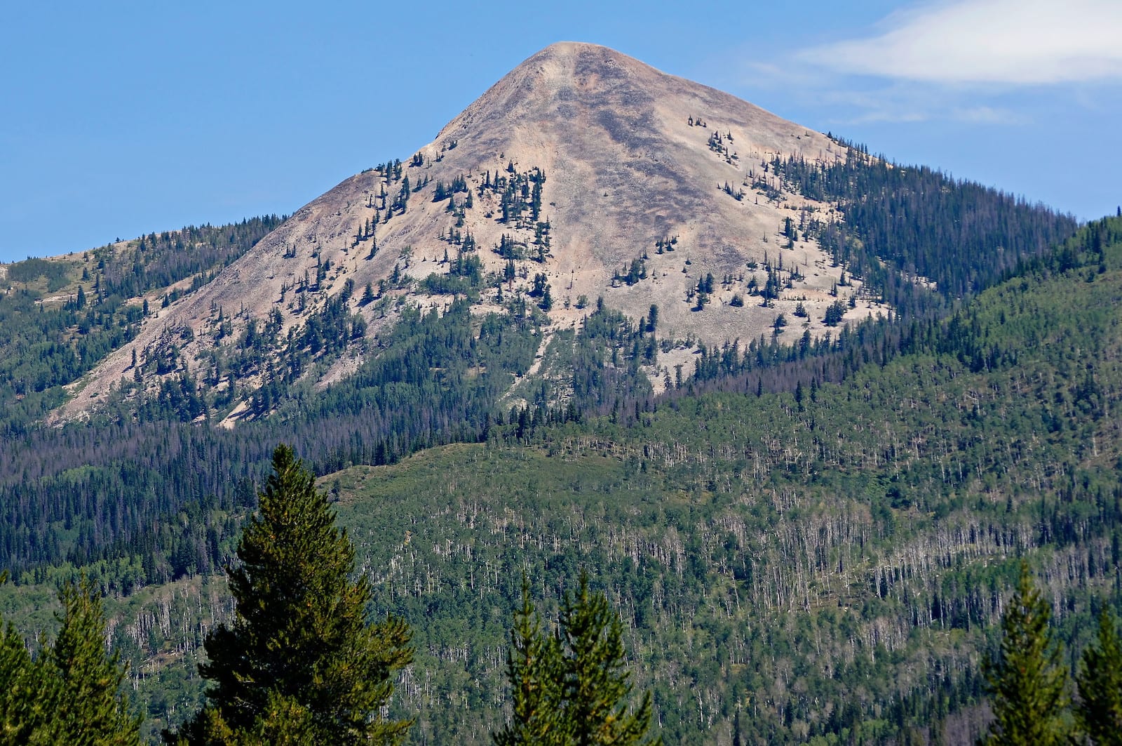 Hahns Peak Mountain Colorado