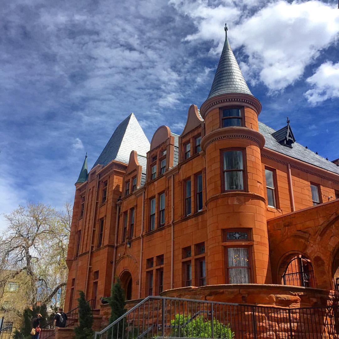 Patterson Inn Denver CO Red Brick Exterior