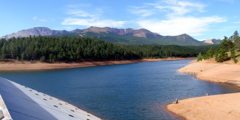 South Catamount Reservoir Dam Colorado