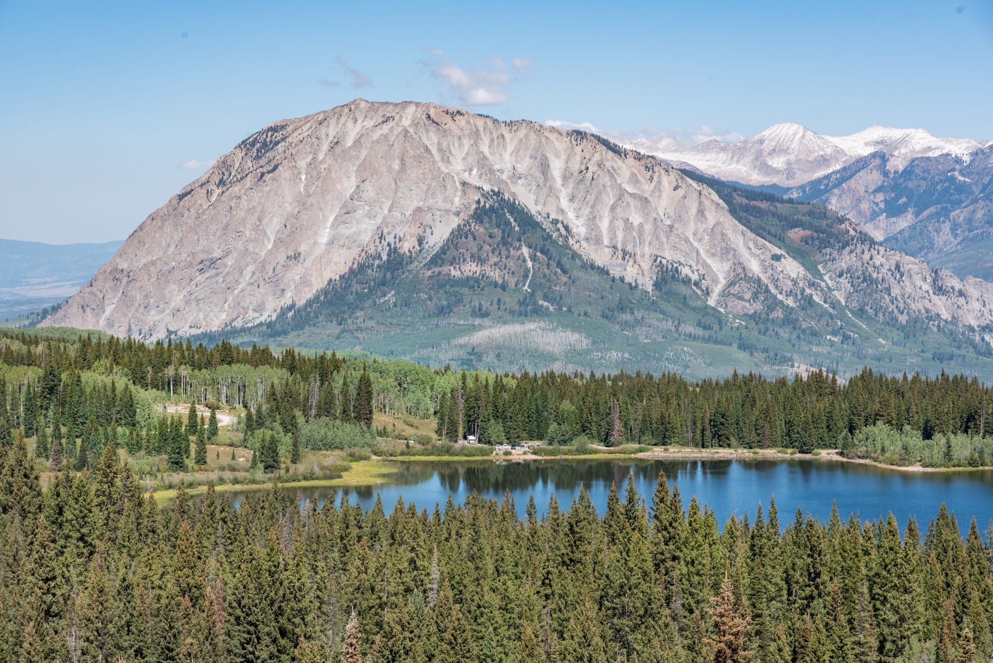 image of three lakes loop trail