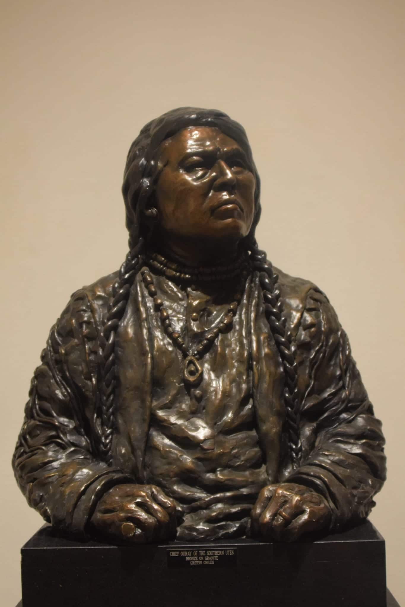 Chief Ouray Bronze Vust