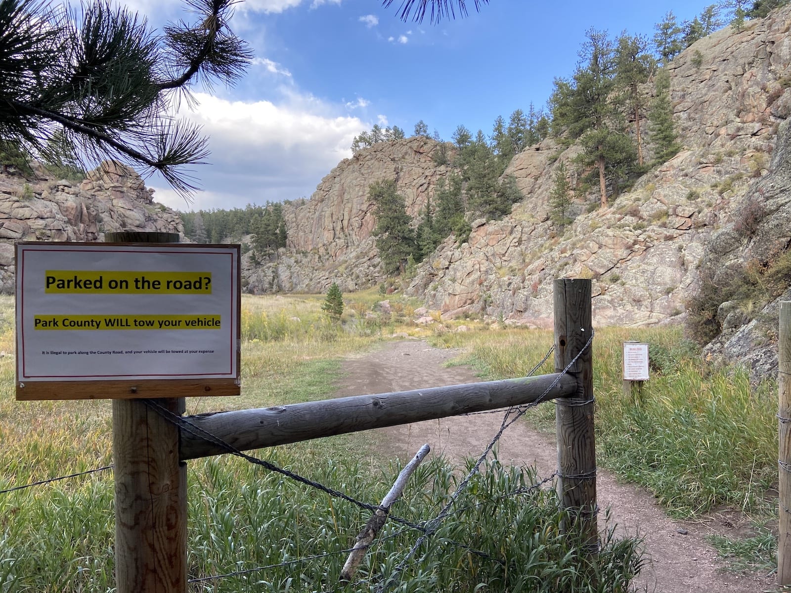 Guffey Gorge Hiking Trail