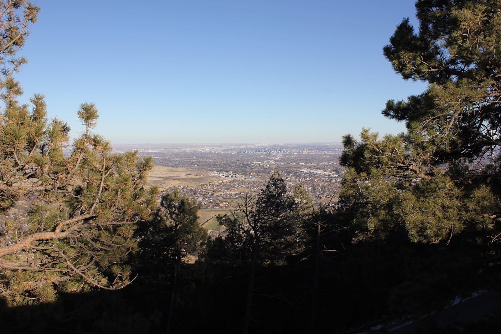 Pemandangan Gunung Pemandangan Denver CO