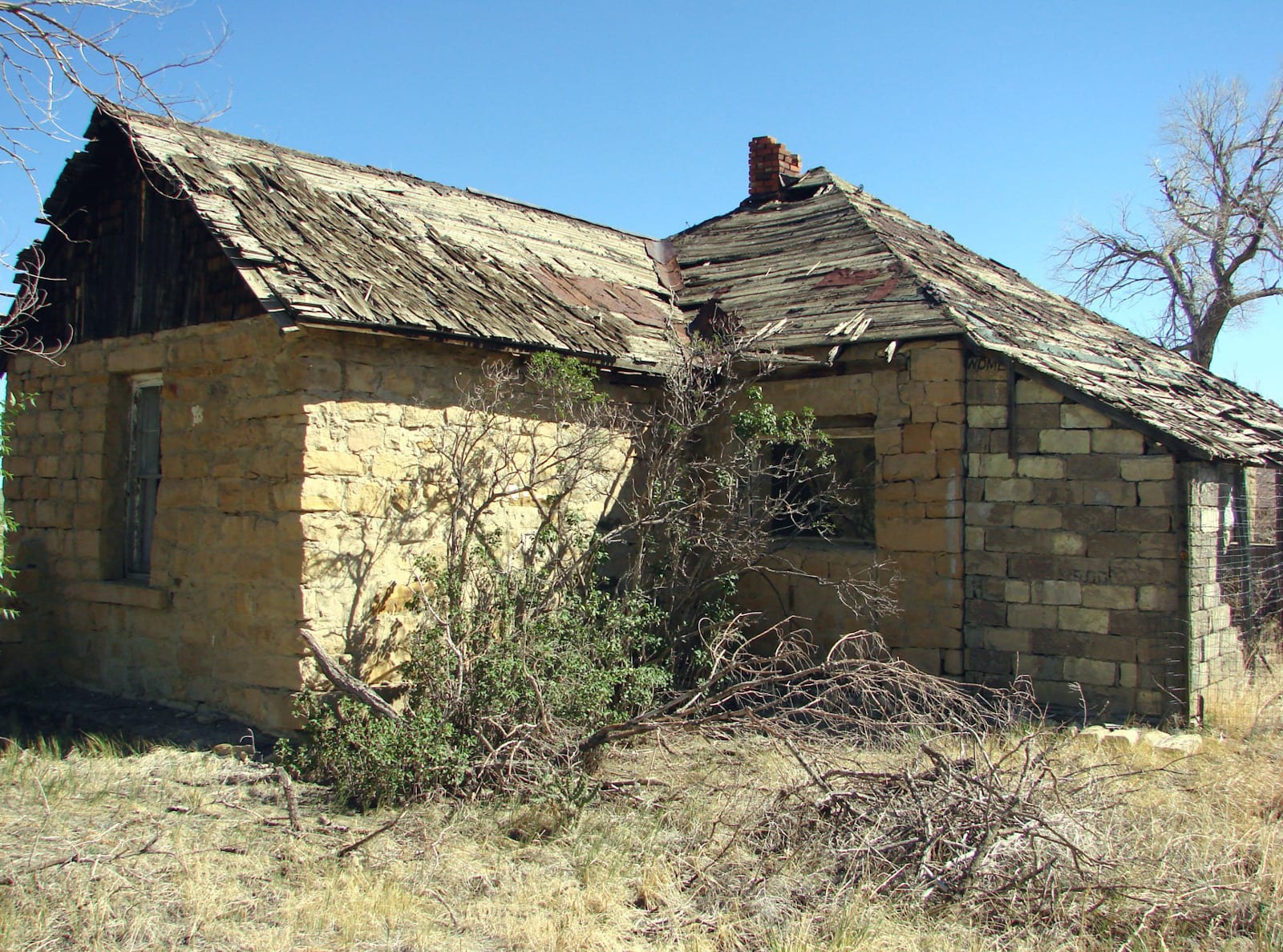 Ludlow.  Rumah Terbengkalai Kota Hantu Colorado