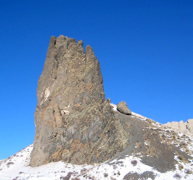 Finger Rock Phippsburg CO Ancient Volcano Core