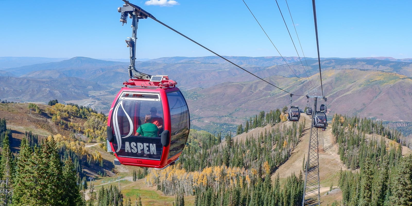 Gondola Gunung Aspen, CO