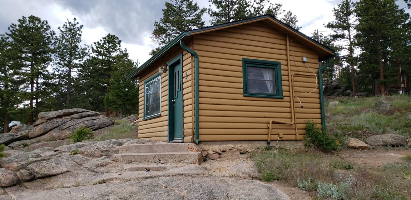 image of cabin at alpine lodge, red feather lakes