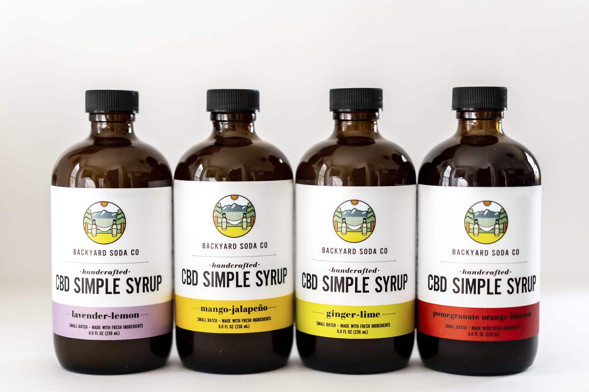 CBD Simple Syrup by Backyard Soda Co.