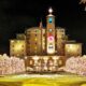 The Broadmoor Hotel Christmas Lights on Trees Outside Colorado Springs