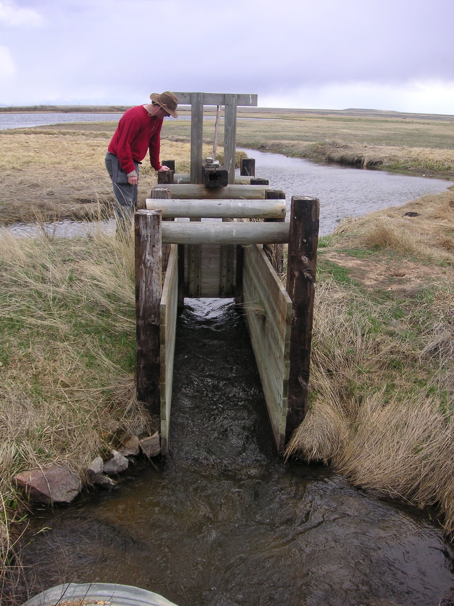 Cowdrey Lake Sluice Gate Colorado