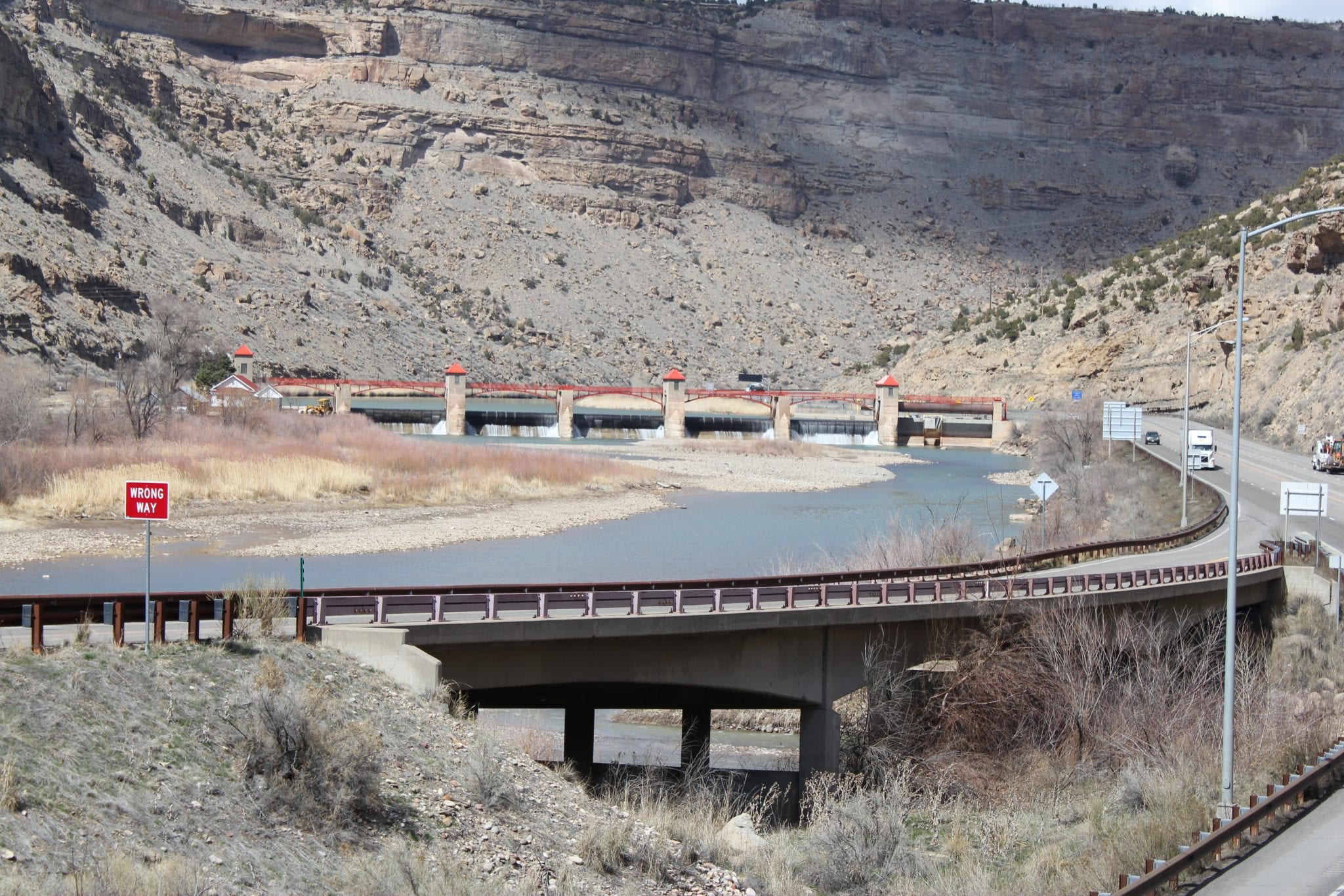 Grand Valley Diversion Dam Colorado River
