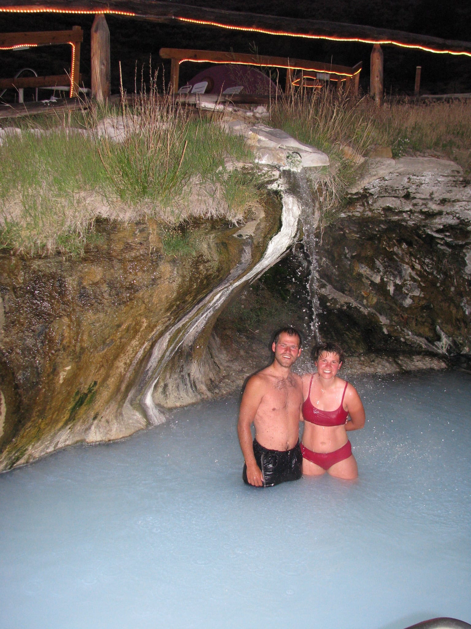 Hot Sulphur Springs Resort Waterfall Pool