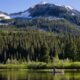 Fishing Boat on Lost Lake Slough Crested Butte CO