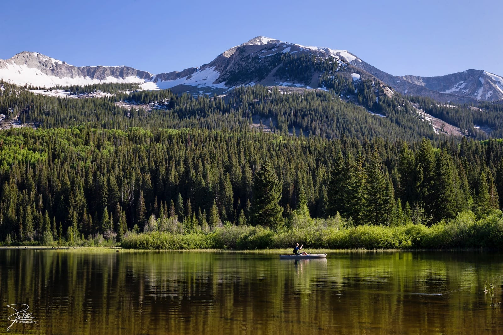 Perahu Nelayan di Lost Lake Slough Crested Butte CO