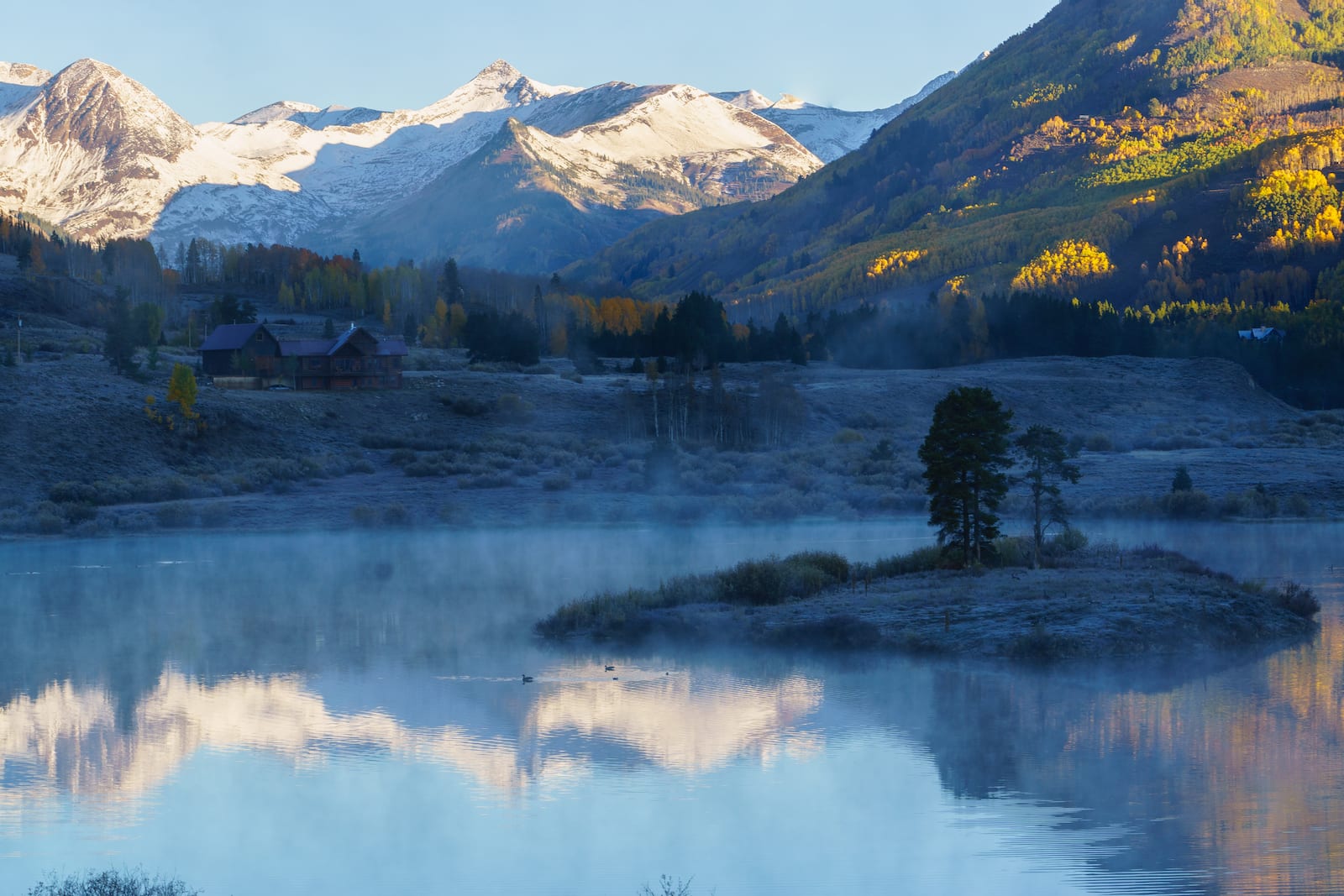 Peanut Lake Crested Butte CO Fall