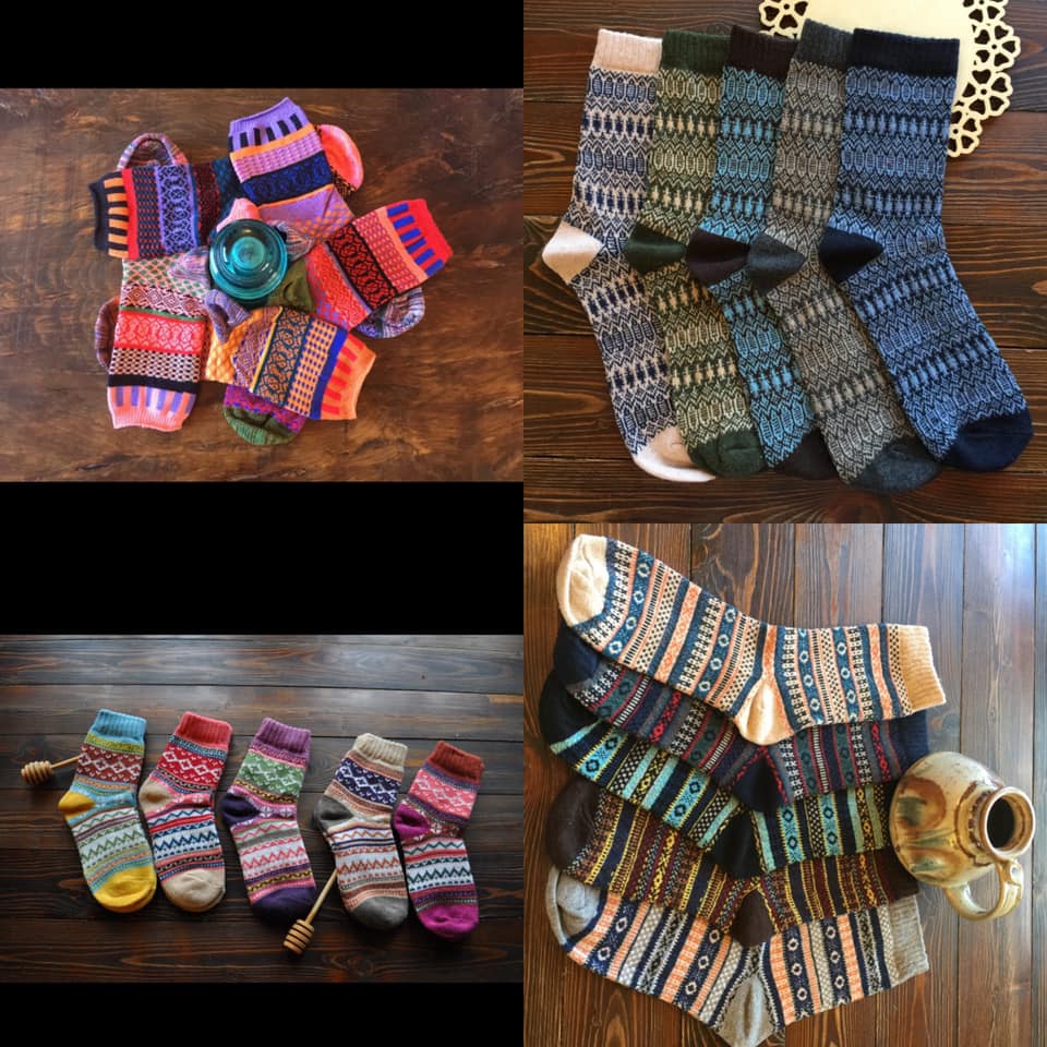 image of socks from pheonix fiber mill