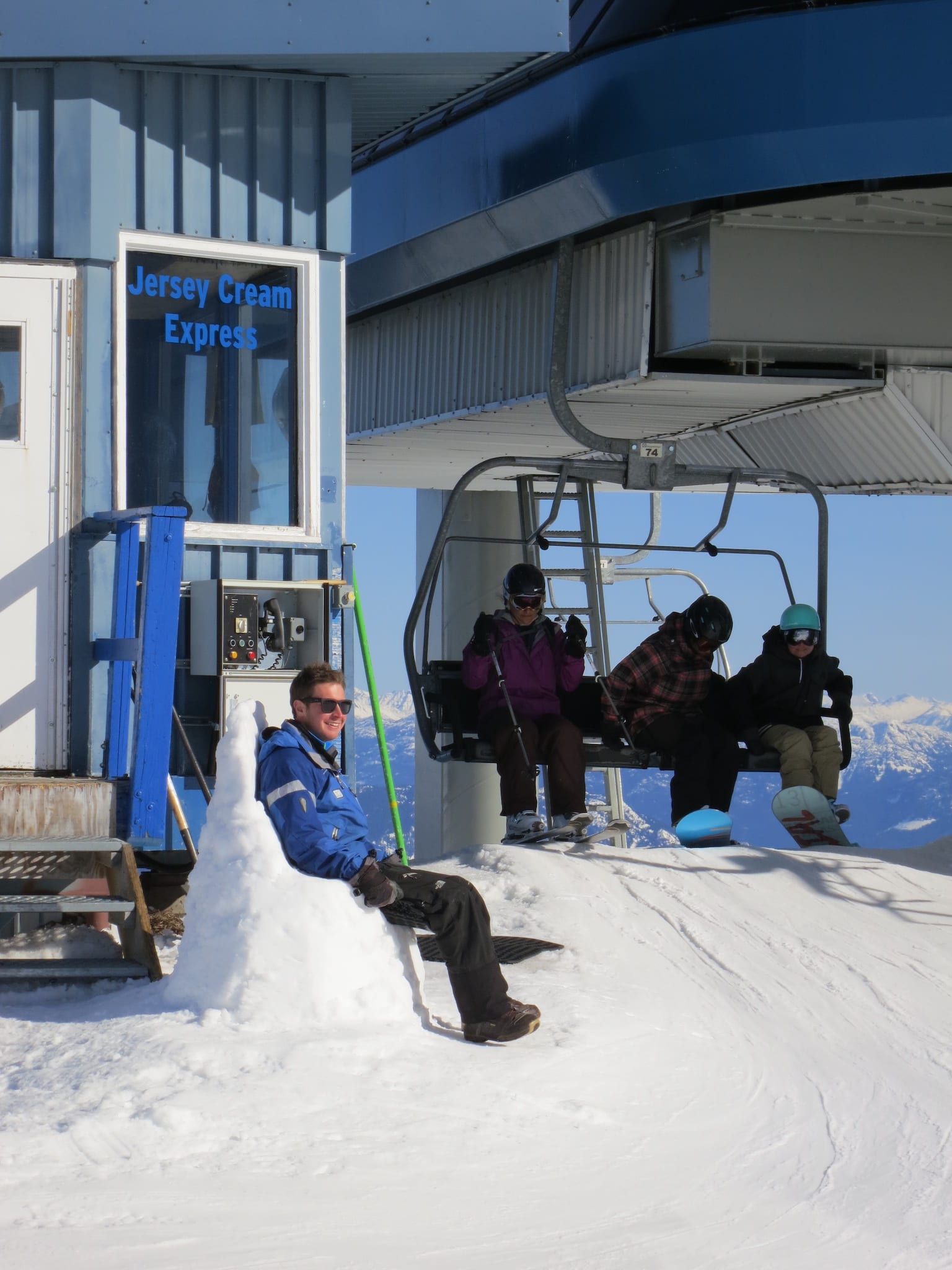 Ski Lingo Liftie's Throne in Whistler BC