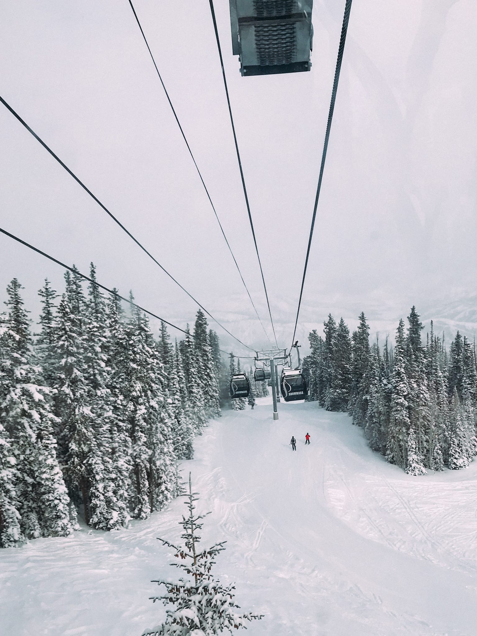 Snowmass Village Elk Camp Gondola Musim Dingin