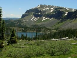 Stillwater Reservoir from North Derby Trail near Yampa Colorado