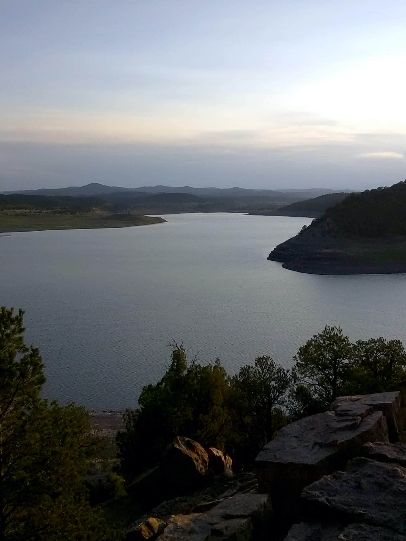 Trinidad Lake State Park Dusk