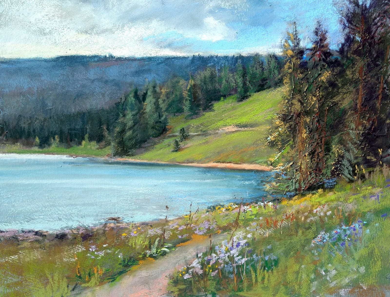 Twin Lake Grand Mesa Colorado