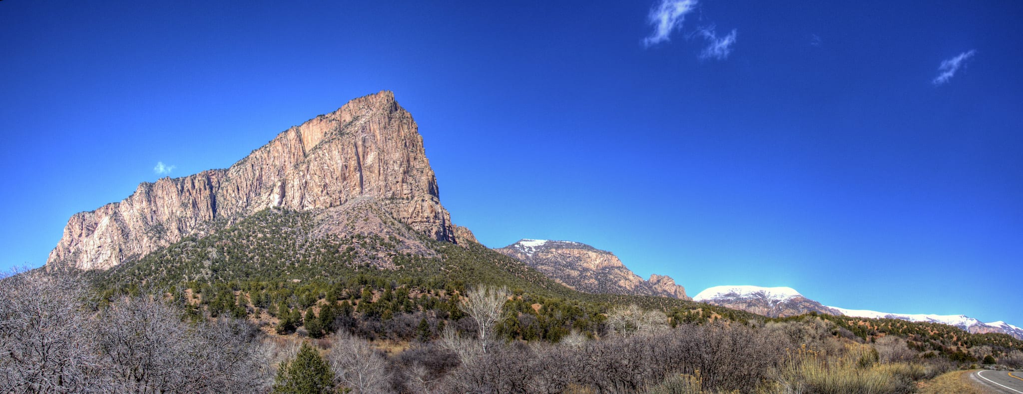 Unaweep Seep Natural Area Panorama Gateway Colorado