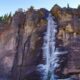 Bridal Veil Falls Telluride CO Snow