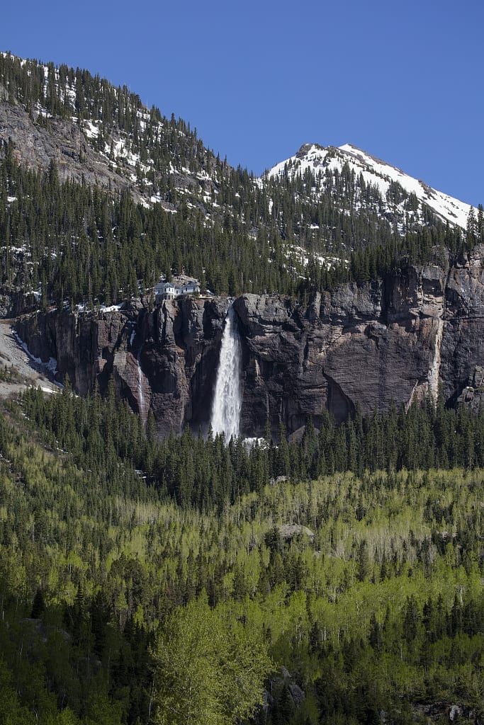 Bridal Veil Falls Telluride CO