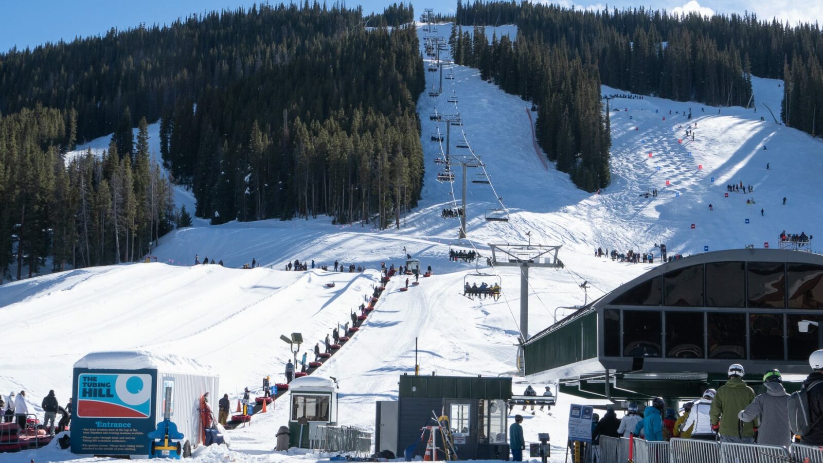 Copper Mountain Resort Chairlift and Tubing Hill