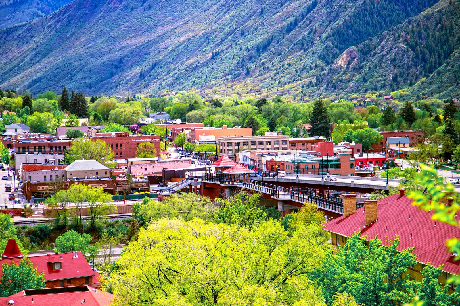 Downtown Glenwood Springs Grand Avenue