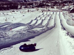 Frisco Snow Tubing Hill Colorado