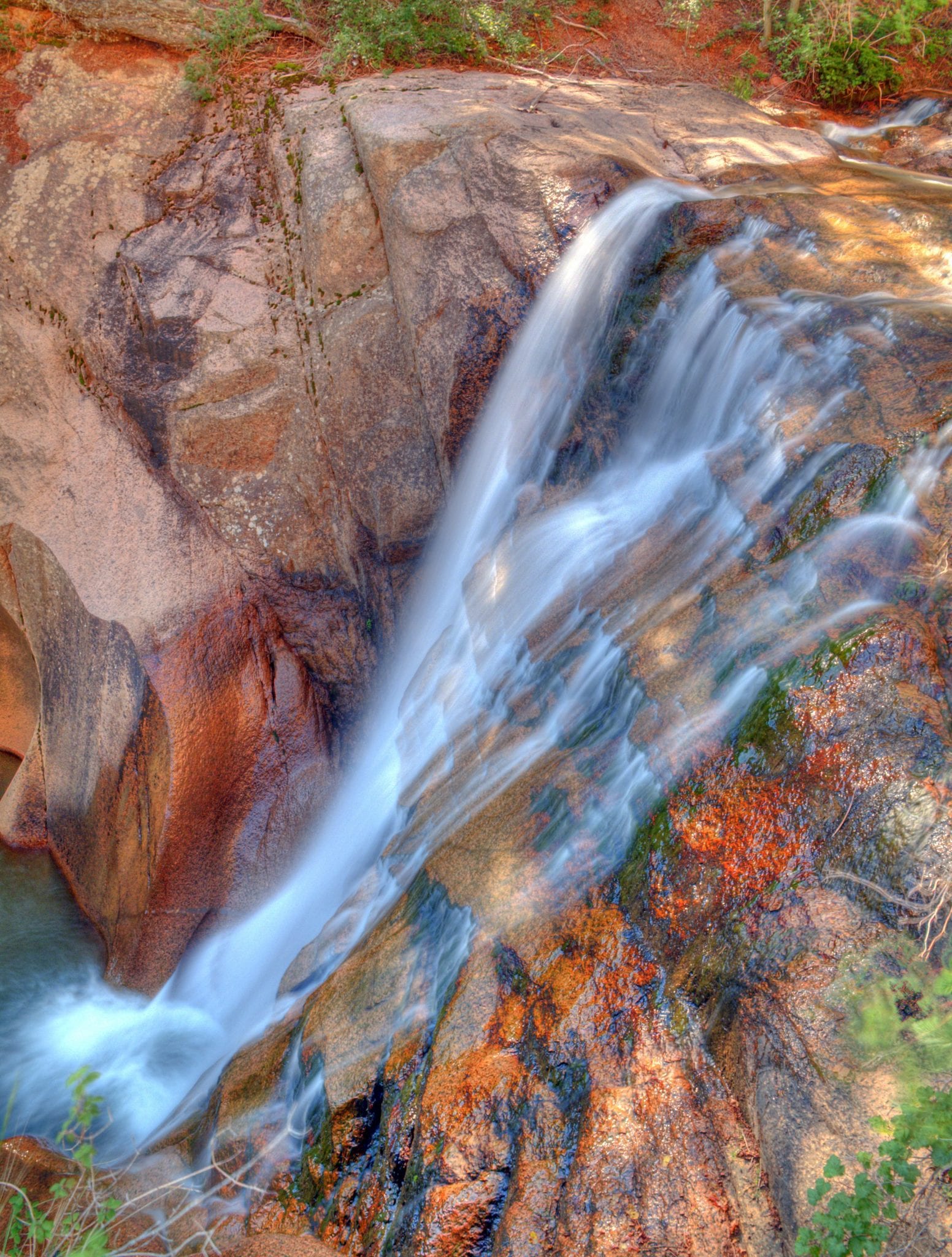 Seven Falls Colorado Part Way Up