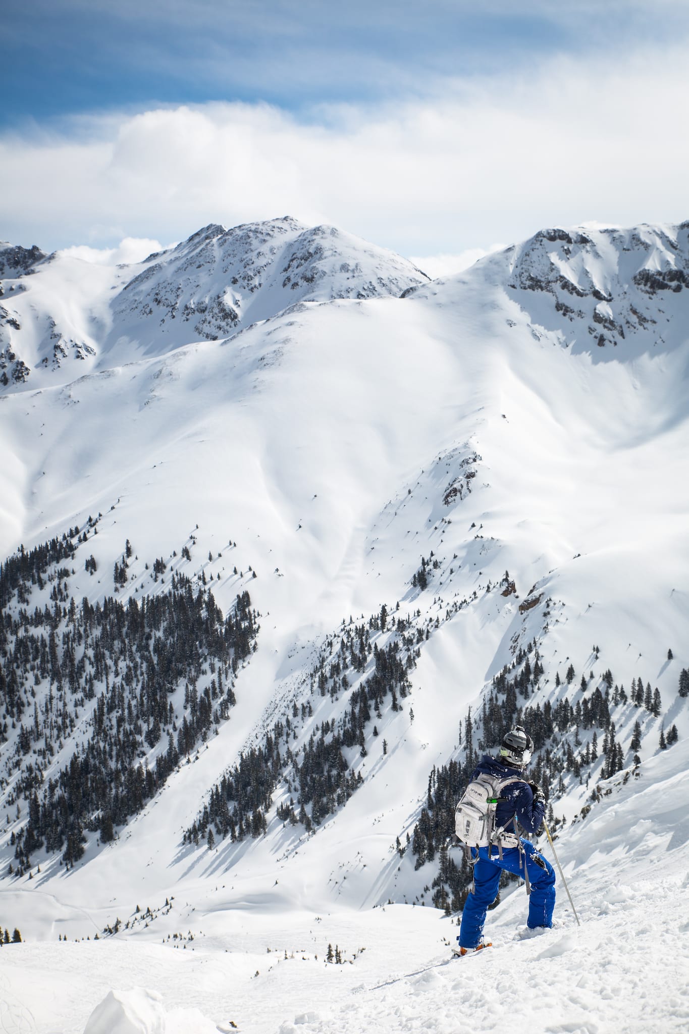 Pemain Ski Silverton Mountain Colorado