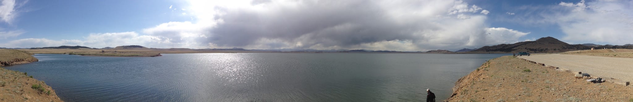 Spinney Mountain Reservoir Colorado Panorama