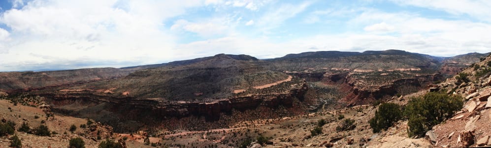 Upper Dominguez Canyon - hike in from Cactus Park Colorado