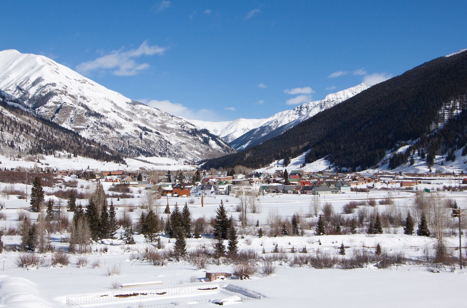 Silverton town, Colorado