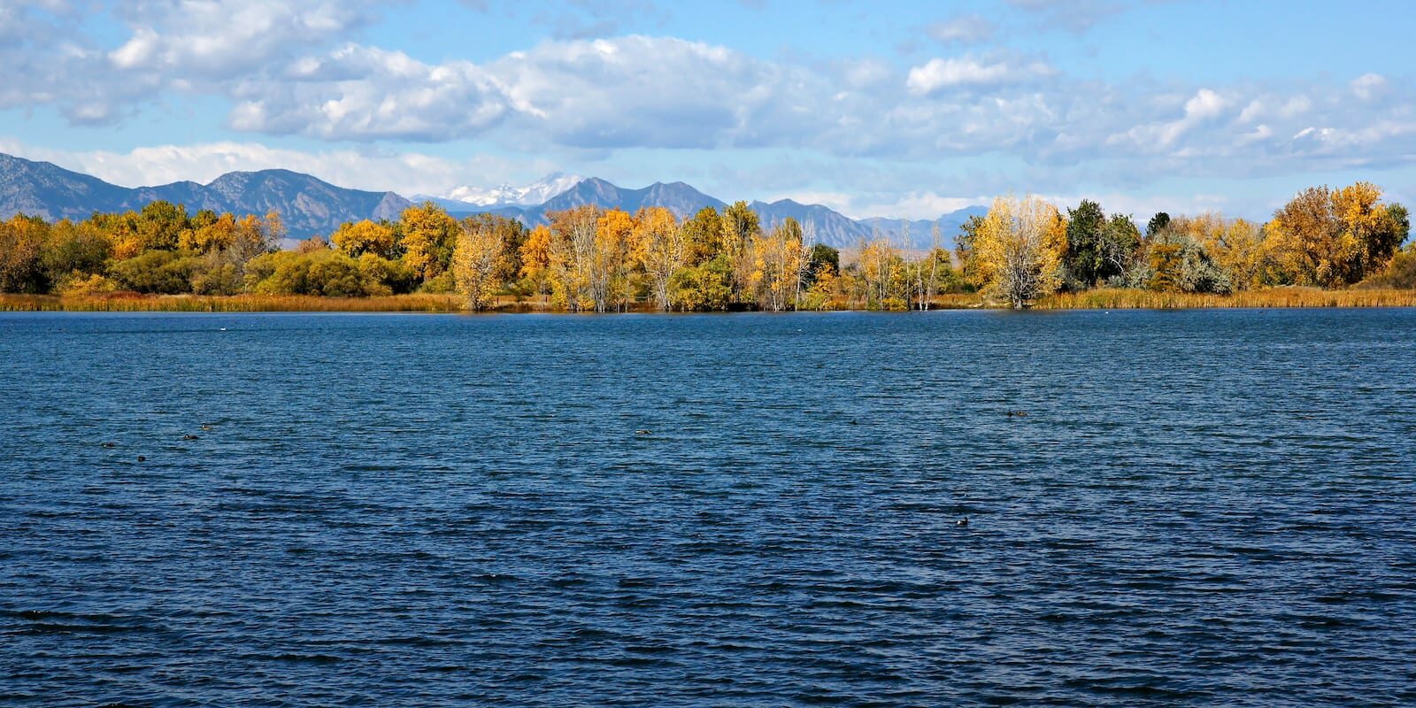 Crown Hill Lake Colorado Autumn