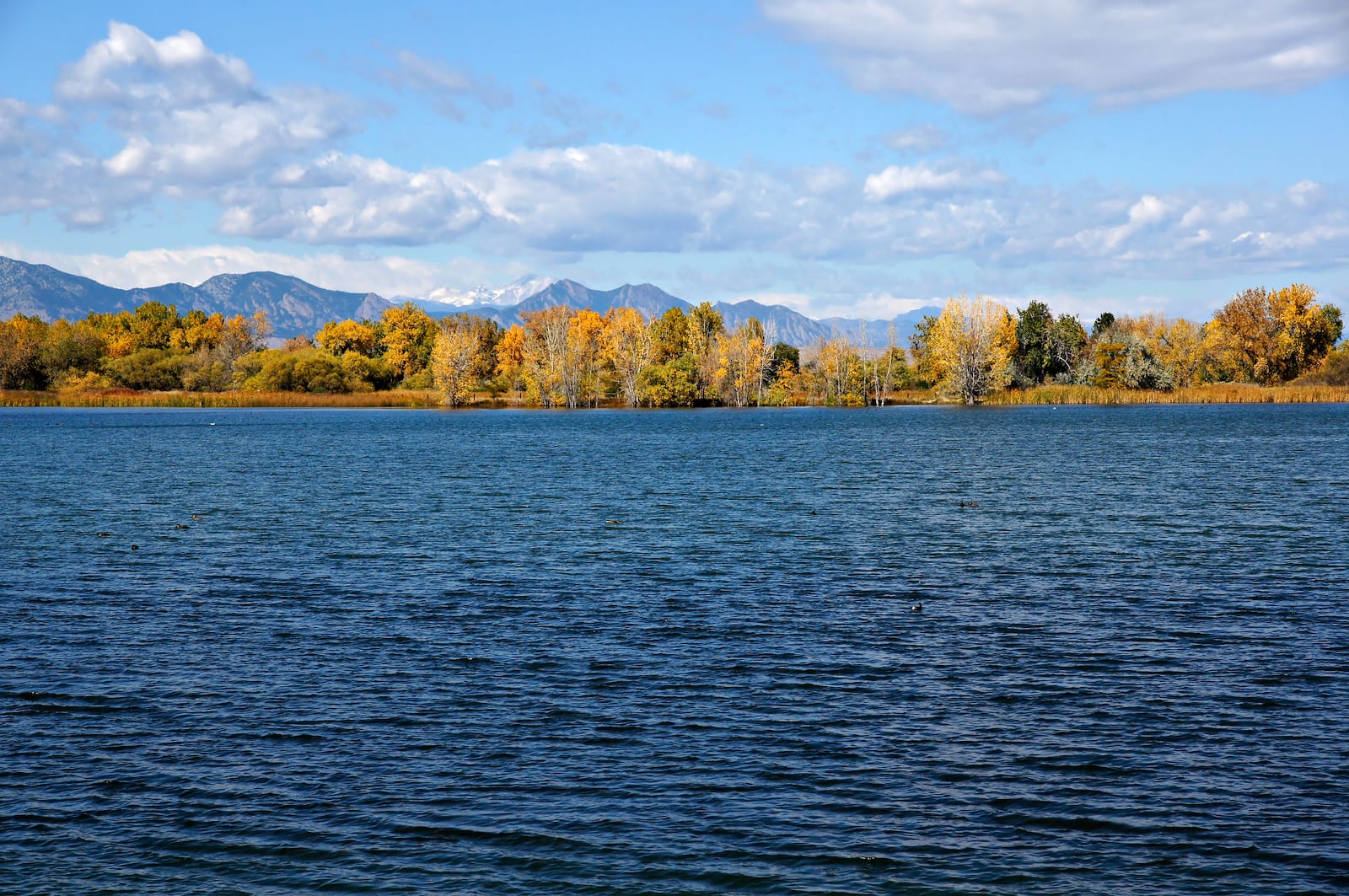 Crown Hill Lake Colorado Autumn