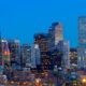 Image of the Denver skyline at night