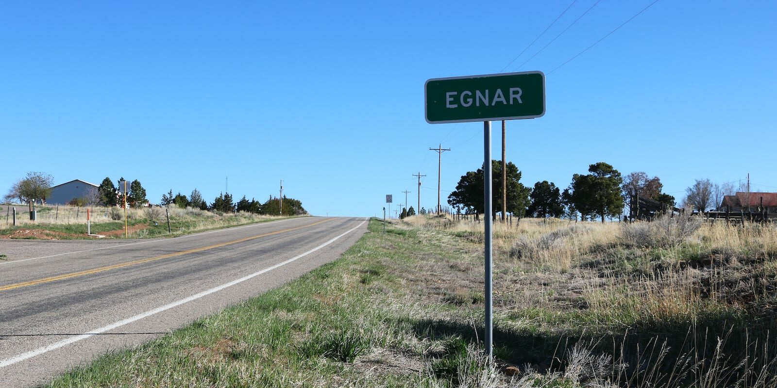 Egnar Colorado Sign