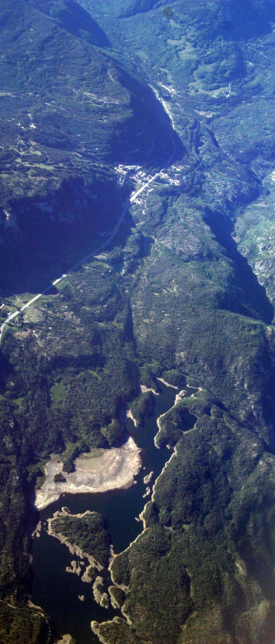 Electra Lake Colorado Aerial View